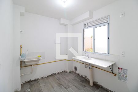 Cozinha de apartamento à venda com 1 quarto, 38m² em Estância Velha, Canoas