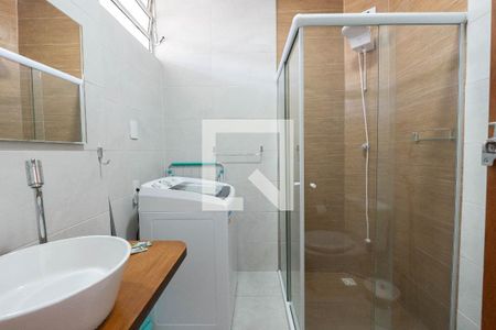 Banheiro de kitnet/studio à venda com 1 quarto, 27m² em Consolação, São Paulo