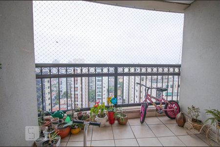 Varanda da Sala de apartamento à venda com 3 quartos, 80m² em Vila Mariana, São Paulo