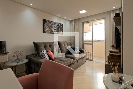 Sala de apartamento para alugar com 2 quartos, 58m² em Vila Tijuco, Guarulhos