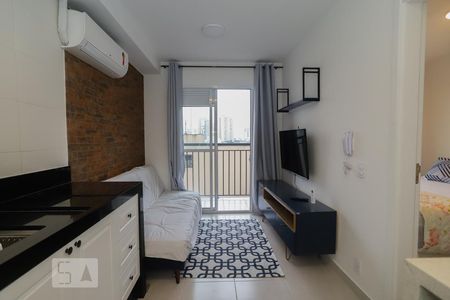 Studio à venda com 32m², 1 quarto e sem vagaSala