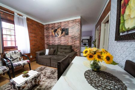 Sala de apartamento à venda com 2 quartos, 65m² em Campina, São Leopoldo