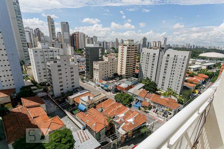 Vista da Varanda de apartamento para alugar com 2 quartos, 66m² em Paraíso, São Paulo