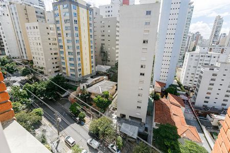 Vista da Sala de apartamento para alugar com 2 quartos, 66m² em Paraíso, São Paulo