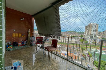 Varanda da Sala de apartamento à venda com 3 quartos, 170m² em Penha, Rio de Janeiro