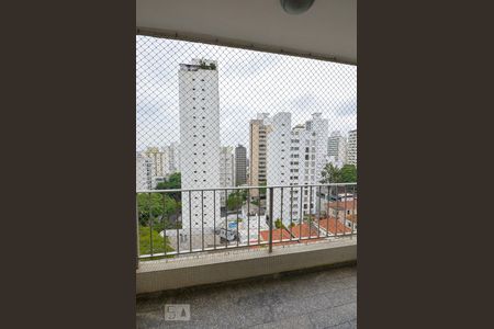 Varanda da Sala de apartamento à venda com 4 quartos, 156m² em Aclimação, São Paulo