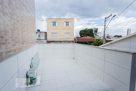 Varanda da Sala de casa para alugar com 1 quarto, 100m² em Moinho Velho, São Paulo