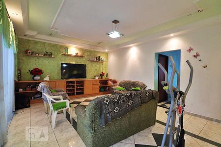 Sala de casa à venda com 4 quartos, 460m² em Jardim Ana Maria, Santo André