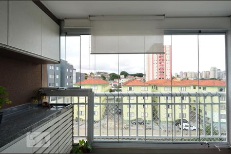 Varanda gourmet de apartamento à venda com 2 quartos, 59m² em Vila Guarani (zona Sul), São Paulo