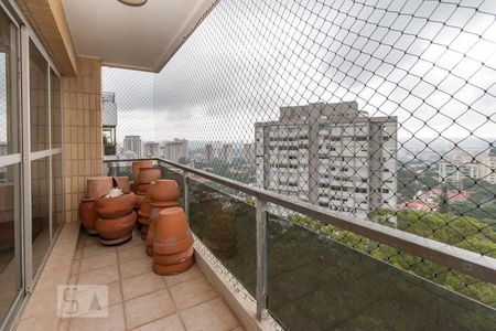 Varanda da Sala de apartamento à venda com 5 quartos, 330m² em Santo Amaro, São Paulo