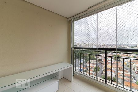 Varanda da Sala de apartamento para alugar com 3 quartos, 67m² em Vila Firmiano Pinto, São Paulo