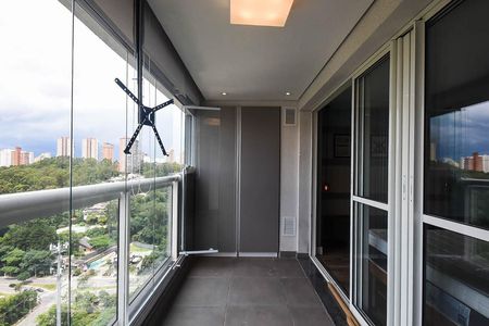 Varanda de kitnet/studio à venda com 1 quarto, 39m² em Vila Andrade, São Paulo