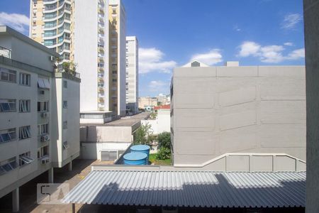 Vista da Sala de apartamento à venda com 2 quartos, 122m² em Menino Deus, Porto Alegre