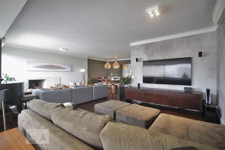 Sala de apartamento para alugar com 3 quartos, 185m² em Real Parque, São Paulo