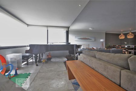 Sala de apartamento para alugar com 3 quartos, 185m² em Real Parque, São Paulo