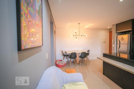 Sala de Estar de apartamento para alugar com 2 quartos, 60m² em São Domingos, Curitiba