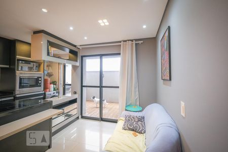 Sala de Estar de apartamento para alugar com 2 quartos, 60m² em São Domingos, Curitiba