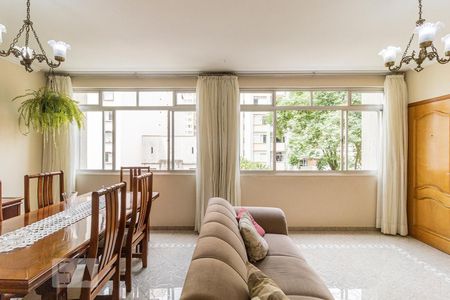 Sala de apartamento à venda com 4 quartos, 120m² em Vila Buarque, São Paulo
