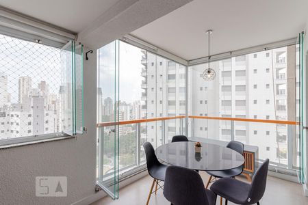 Varanda  de apartamento para alugar com 1 quarto, 52m² em Jardim Vila Mariana, São Paulo