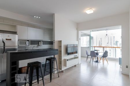 Sala  de apartamento para alugar com 1 quarto, 52m² em Jardim Vila Mariana, São Paulo