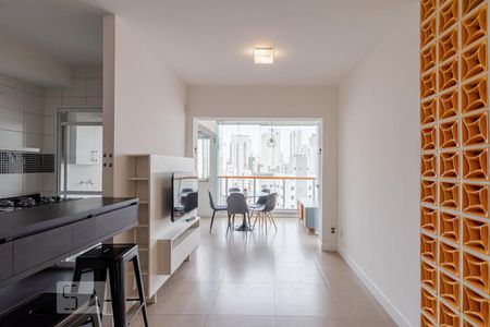 Sala  de apartamento para alugar com 1 quarto, 52m² em Jardim Vila Mariana, São Paulo