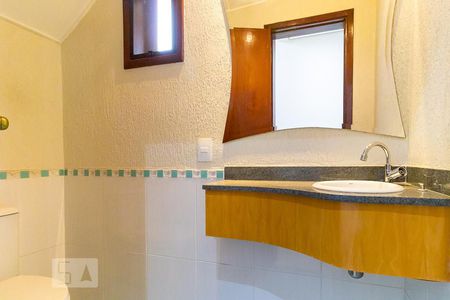 Lavabo de casa de condomínio à venda com 3 quartos, 185m² em Parque Rural Fazenda Santa Cândida, Campinas
