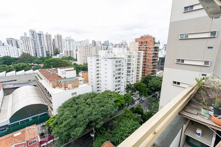 Vista da Varanda de apartamento para alugar com 2 quartos, 50m² em Pinheiros, São Paulo