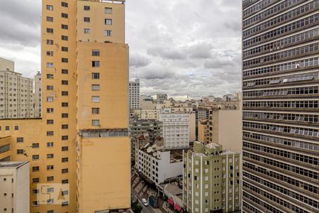 Vista da Sala de apartamento à venda com 1 quarto, 52m² em Santa Efigênia, São Paulo