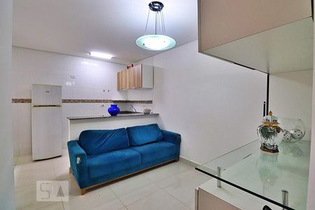 Sala de apartamento para alugar com 2 quartos, 50m² em Vila Floresta, Santo André