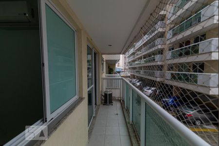 Varanda da Sala de apartamento à venda com 2 quartos, 84m² em Maracanã, Rio de Janeiro