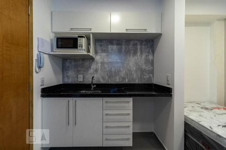 Sala e Cozinha de casa para alugar com 1 quarto, 25m² em Chora Menino, São Paulo