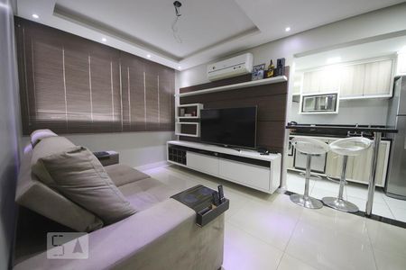 Sala de apartamento à venda com 2 quartos, 68m² em Marechal Rondon, Canoas