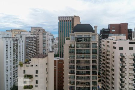 Sala de apartamento para alugar com 2 quartos, 61m² em Cerqueira César, São Paulo