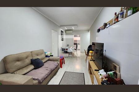 Sala de apartamento para alugar com 3 quartos, 89m² em José Menino, Santos