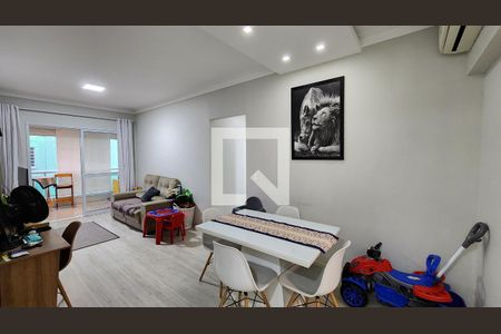 Sala de apartamento para alugar com 3 quartos, 89m² em José Menino, Santos