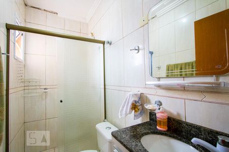 Banheiro do quarto 1 de apartamento à venda com 3 quartos, 172m² em Vila Tibiriçá, Santo André