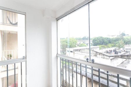 Varanda da Sala de apartamento à venda com 2 quartos, 55m² em Planalto, Belo Horizonte