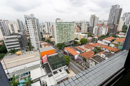 Vista da Sala de apartamento para alugar com 2 quartos, 62m² em Pinheiros, São Paulo
