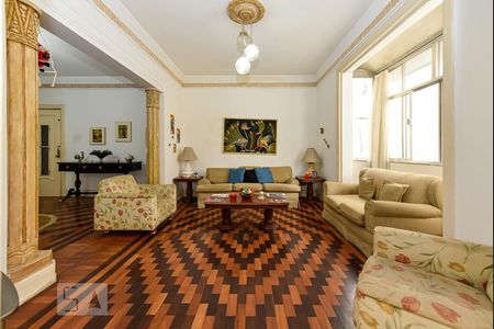 Sala de apartamento à venda com 3 quartos, 158m² em Copacabana, Rio de Janeiro