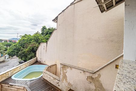 Vista da Varanda de casa de condomínio à venda com 4 quartos, 220m² em Freguesia (jacarepaguá), Rio de Janeiro