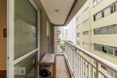 Varanda de apartamento para alugar com 2 quartos, 54m² em Bela Vista, São Paulo