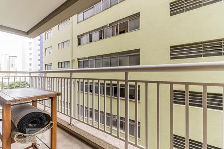 Varanda de apartamento para alugar com 2 quartos, 54m² em Bela Vista, São Paulo