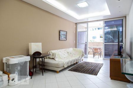 Sala  de apartamento à venda com 3 quartos, 130m² em Recreio dos Bandeirantes, Rio de Janeiro