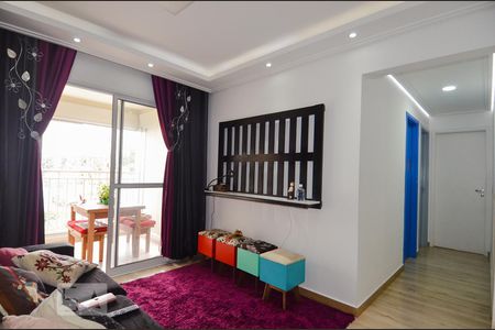 Sala de apartamento à venda com 3 quartos, 78m² em Vila Augusta, Guarulhos