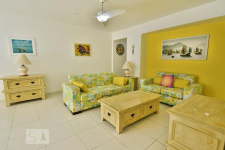 Sala de apartamento para alugar com 3 quartos, 142m² em Barra Funda, Guarujá