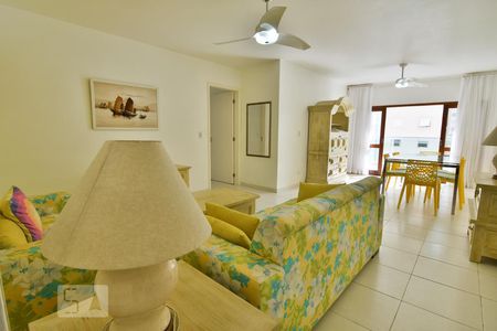 Sala de apartamento para alugar com 3 quartos, 142m² em Barra Funda, Guarujá