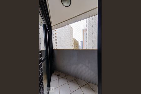 Varanda de apartamento para alugar com 1 quarto, 45m² em Funcionários, Belo Horizonte