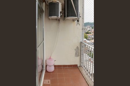 Varanda de apartamento à venda com 2 quartos, 60m² em Engenho de Dentro, Rio de Janeiro