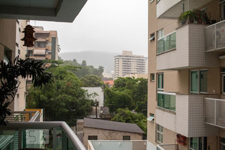 Varanda vista de apartamento à venda com 3 quartos, 89m² em Santa Rosa, Niterói