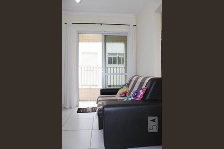 Detalhe sala  Varanda  de apartamento para alugar com 2 quartos, 87m² em Jardim Las Palmas, Guarujá